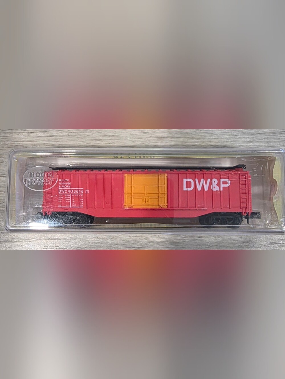 Model Power N Scale DW &P 50' Boxcar